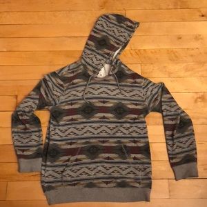 PacSun Men’s tribal hoodie Medium Good Condition